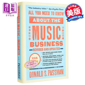 预售 【中商原版】音乐行业您需了解的一切 英文原版 All You Need to Know about the Music Business Donald S Passman 文化