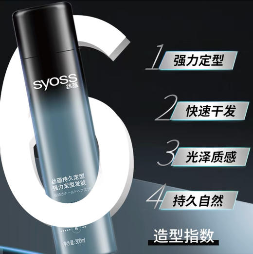 丝蕴持久定型强力定型发胶300ml 商品图0