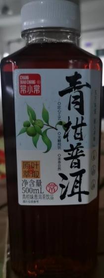 常小常 青柑普洱茶500ml 商品图0