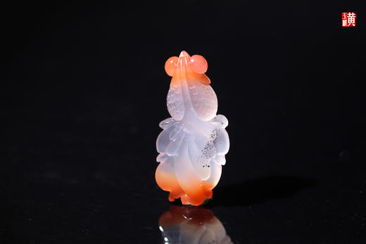 南红冰飘金鱼【鸿运灵鱼】吊坠 配精美挂绳 商品图5