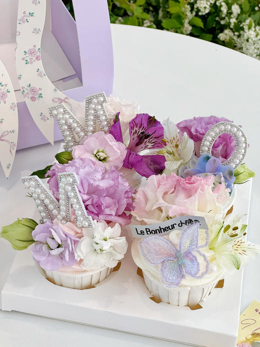 繁花似锦·纸杯蛋糕（4枚） 商品图3