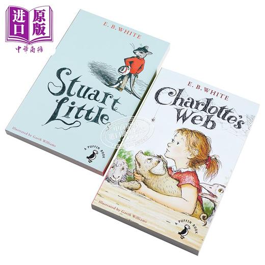 【中商原版】E. B. White 外国经典儿童文学小说2册 纽伯瑞 夏洛特的网 Charlotte's web 一家之鼠 Stuart Little 精灵鼠小弟 商品图9