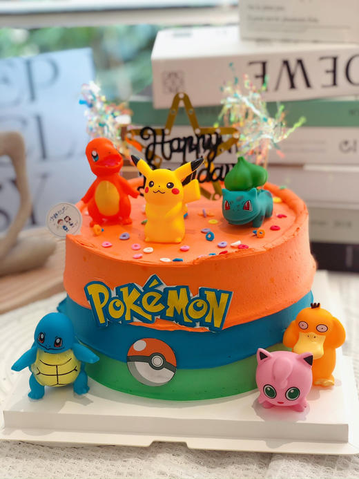 神奇宝贝皮卡丘奶油蛋糕 下单前请仔细阅读商品详情 商品图0