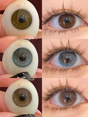 doriscon pro+  蓝眼泪/月光猫 14.0mm 年抛 蓝/粉灰 含硅水凝胶