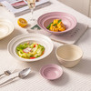摩登主妇奶油风餐具碗碟套装家用2024新款碗筷盘子高级感菜盘汤碗 商品缩略图3