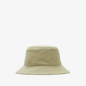 BURBERRY 巴宝莉 男女通用双面两用棉质混纺渔夫帽 绿色 8082573 B7311