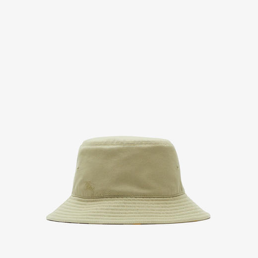 BURBERRY 巴宝莉 男女通用双面两用棉质混纺渔夫帽 绿色 8082573 B7311 商品图0