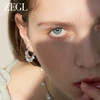 ZEGL设计师悸动星河耳环女2024新款爆款高级感法式耳圈耳钉耳饰品 商品缩略图4