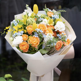 「风和日暖」花束