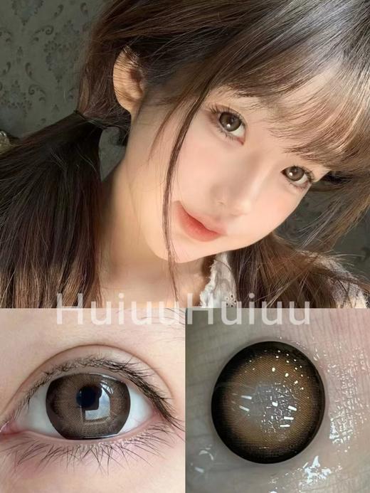 【半年抛大直径】Revelens-许愿精灵 棕-14.5mm【0-1000度 无525/575】高氧非离子 商品图0