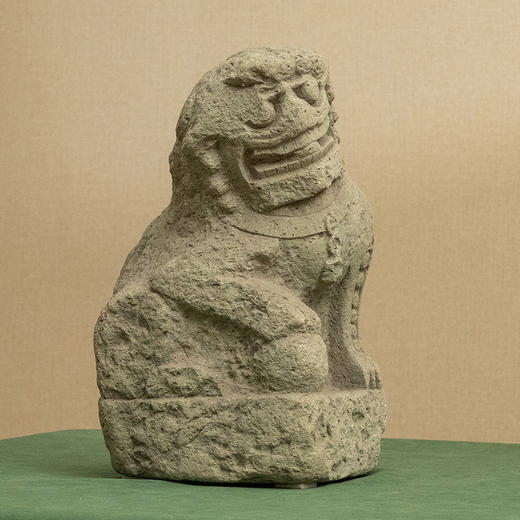 清 石雕狮子摆件 商品图4