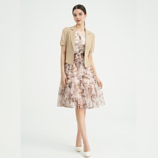 司歌外套短袖修身显瘦EB891326X 商品图2