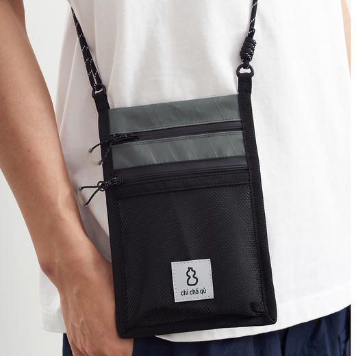吃茶去chichaqu2024 X-Pac户外轻量休闲百搭斜挎手机包护照包 商品图1