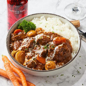 法式红酒炖牛肉饭套餐 French Red Wine Beef Stew with Rice Set