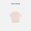 COCO ZONE 通勤风圆领短袖针织上衣 23C18696 商品缩略图0