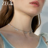 ZEGL设计师悸动星河流苏项链女款2024新款小众锁骨链高级感配饰品 商品缩略图3