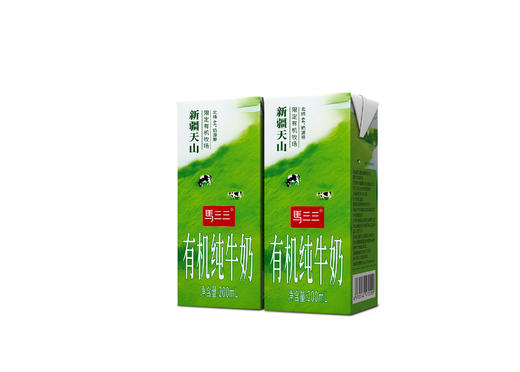 马三三有机纯牛奶200ml*12盒 商品图4