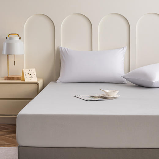 多喜爱 四季多用床笠  150*200CM  蓝/灰【30CM加高笠围】【360度全包裹】透气清爽 舒适好眠 商品图3