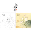 王后波工笔画白描底稿荷花蜻蜓《一瓣心香》临摹勾线高清打印稿YL21 商品缩略图0