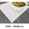 李安忠工笔画白描底稿《竹鸠图》临摹勾线高清打印稿YL09 商品缩略图2