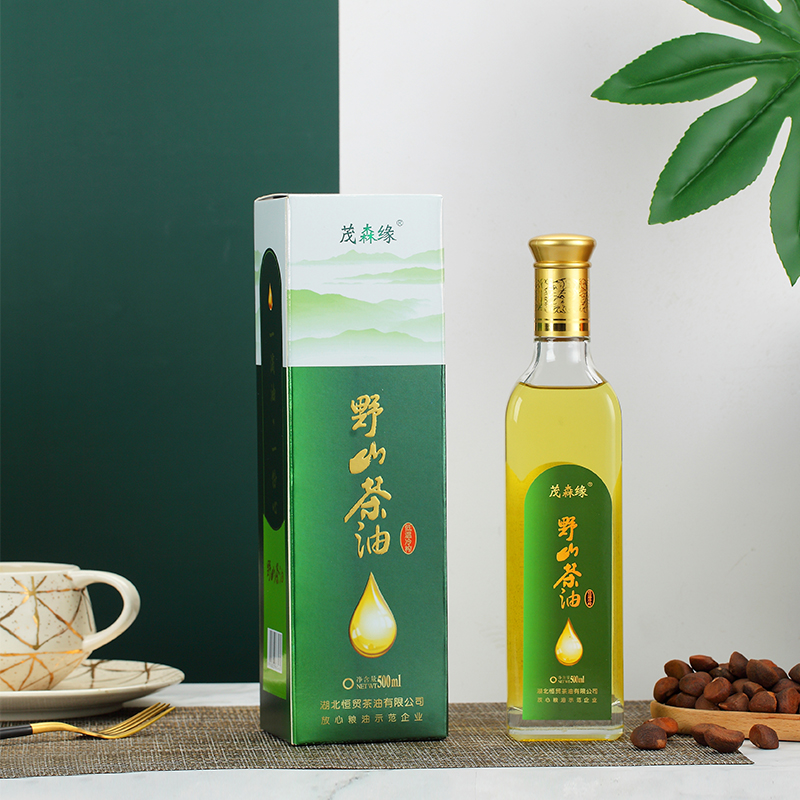 【茂森缘】恩施有机纯正野山茶油 低温冷榨 成就每一滴好茶油