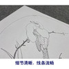 李安忠工笔画白描底稿《竹鸠图》临摹勾线高清打印稿YL09 商品缩略图4