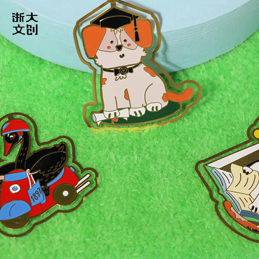 【浙大文创】浙江大学考试季好运金属书签3款可选 商品图1