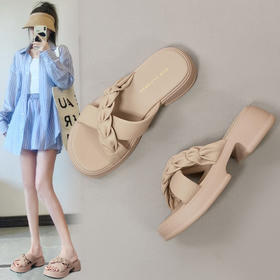 ZHR则则美拉德拖鞋2024新款夏季外穿仙女ins软底厚底轻便凉拖鞋女