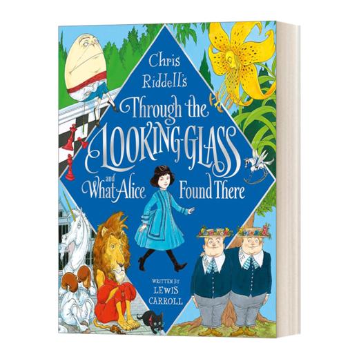 英文原版 Through the Looking-Glass and What Alice Found There 爱丽丝镜中奇遇记 精装 英文版 进口英语原版书籍 商品图1