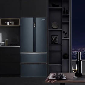 卡萨帝550L零距离自由嵌入式多门冰箱 细胞级养鲜 -30°深冷制冻 BCD-550WGCFDM4C3U1锡兰青