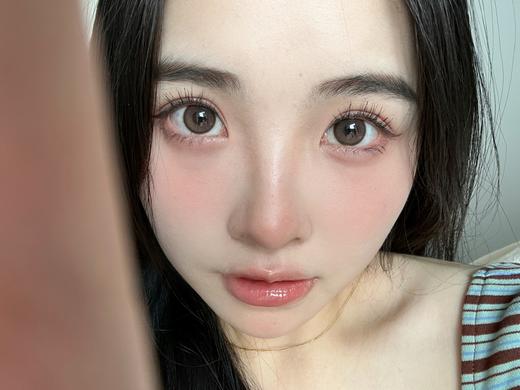 【半年抛】燕麦贝果 Allecon  | 中直径14.2，着色13.6 | 【同品牌多副美瞳更划算，选款色板在详情页内】灰棕色美瞳 商品图6