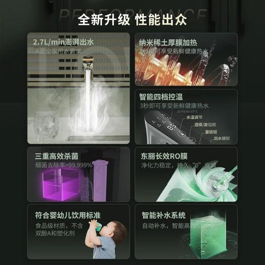 德国TJN(特洁恩)即热式饮水机家用净水器直饮加热一体机RO反渗透 商品图2