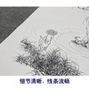 陈少梅工笔画白描底稿《浴牛图》临摹勾线高清打印稿YL20 商品缩略图4