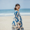 绽放旅行女装312朵/高支苎麻热带手绘印花棉麻度假连衣裙旅游穿搭 商品缩略图2