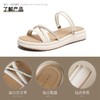 ZHR则则两穿拖鞋2024夏季外穿罗马水钻凉拖厚底韩版时尚凉鞋女鞋 商品缩略图3