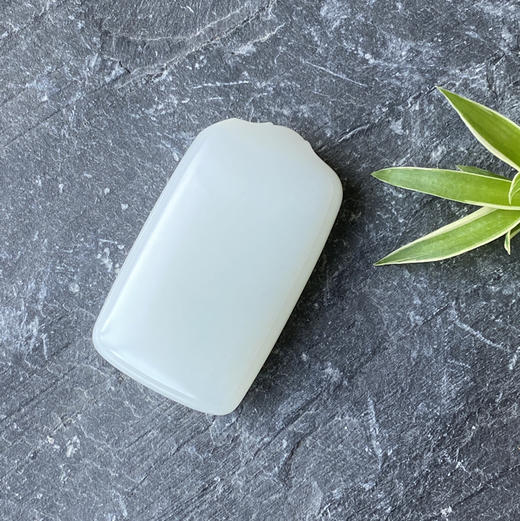 和田玉（羊脂白玉）挂件--无事牌60.36g 商品图5