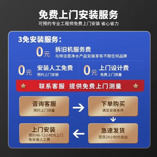 德国TJN（特洁恩）家用加热一体机RO反渗透H10+AS16前置过滤器 商品图4