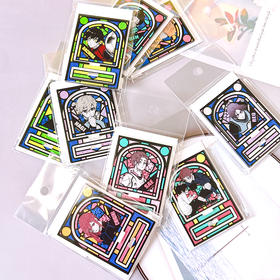 Bellhouse正版 蓝色监狱彩窗迷你立牌2 周边谷子