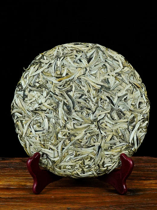 2024年春茶预售【冰岛针】云南古树白茶全芽头临沧核心产区一年仅采一次拍2发3拍5发8拍10发17；357克/饼 商品图7