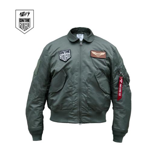 侣行 张昕宇梁红同款 春秋款CWU36P限量纪念款尼龙经典飞行夹克 商品图0