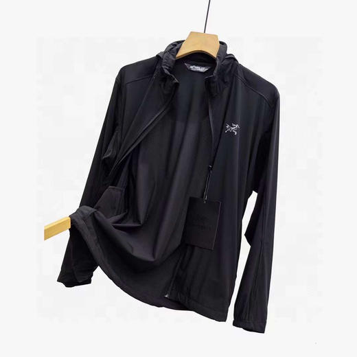 Arcteryx/始祖鸟 Nodin 轻薄藏帽皮肤风衣 拼接撞色 商品图4