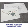 俞致贞工笔画白描底稿《芙蓉凤蝶》临摹勾线高清打印稿YL05 商品缩略图1