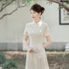 新中式奥黛旗袍，气质少女改良国风连衣裙KK2515 商品缩略图1