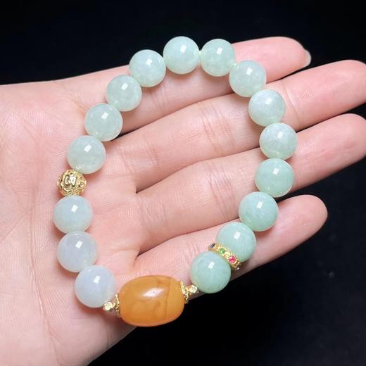 翡翠手串-玉美人菲菲HZ#S925翡翠手串约10mm 商品图0