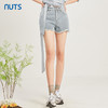 NUTS水洗牛仔短裤221111024B 商品缩略图0