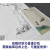陈少梅工笔画白描底稿《浴牛图》临摹勾线高清打印稿YL20 商品缩略图3