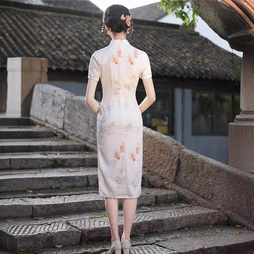 锦鲤送考旗袍高考中考妈妈穿旗开得胜GR5144 商品图4