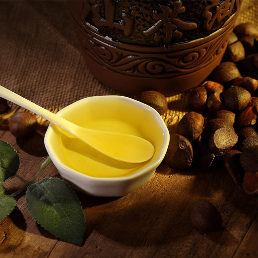 【茂森缘】湖北恩施有机野山茶油 800ml*2瓶礼盒（陶罐） 商品图3