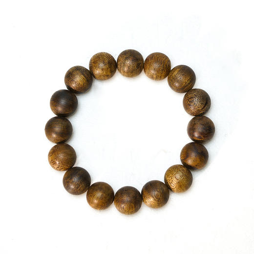 【博物馆精选】绿奇楠沉香手串  莞香沉香手串 纯天然无注油无打蜡无压缩无科技 商品图3