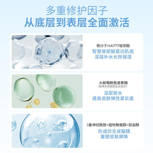 天纵易康益肤微分子玻尿酸屏障修护面膜 25mlx5片 商品图4